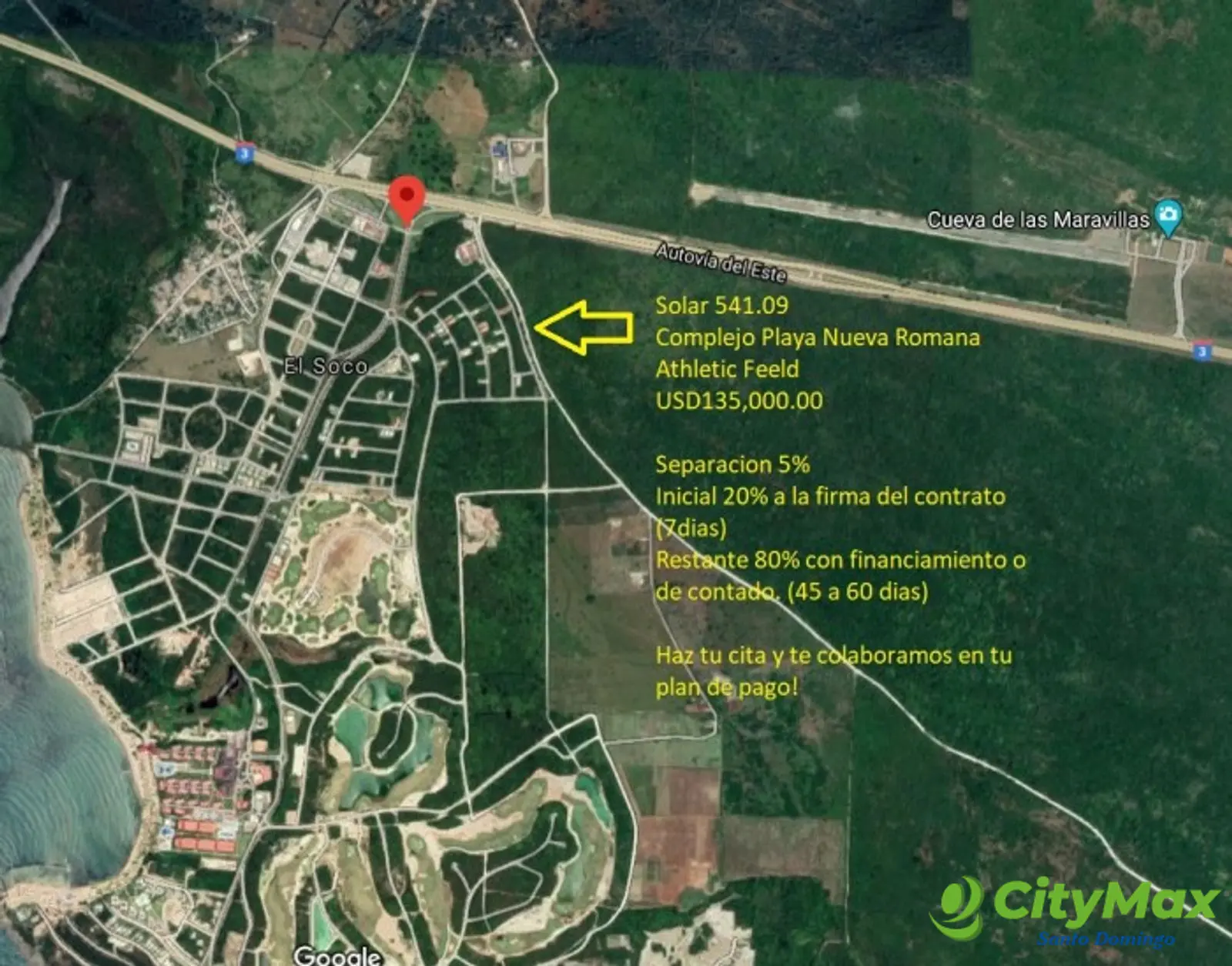 Terreno en Venta En Playa Nueva Romana  - foto 1
