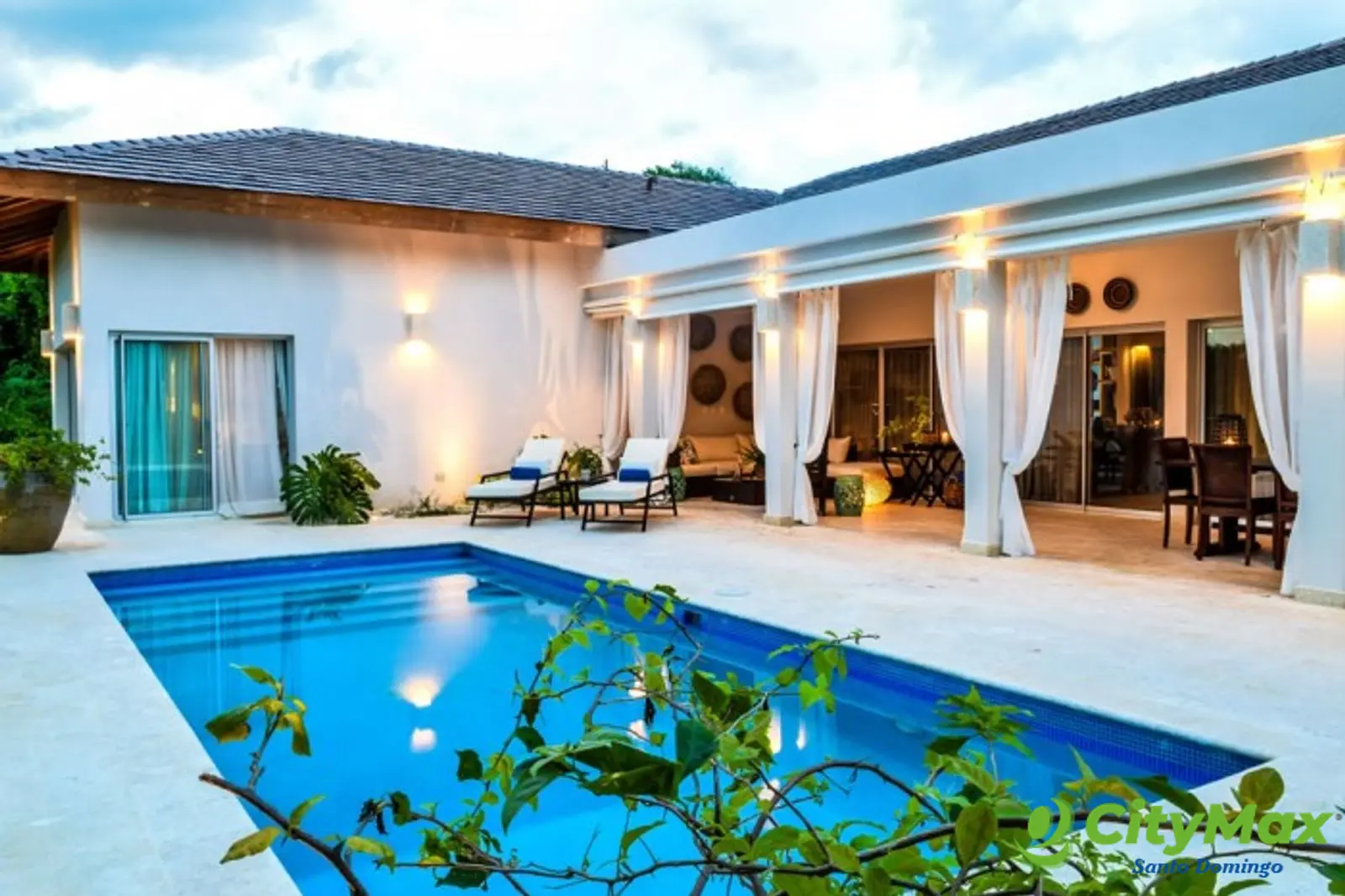 villa en venta amueblada de lujo en bavaro punta cana - foto 1