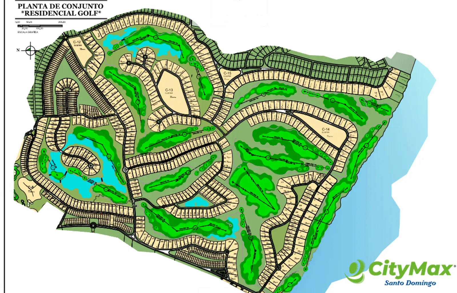 Solar en venta en el Campo de Golf Playa Nueva Romana - foto 1
