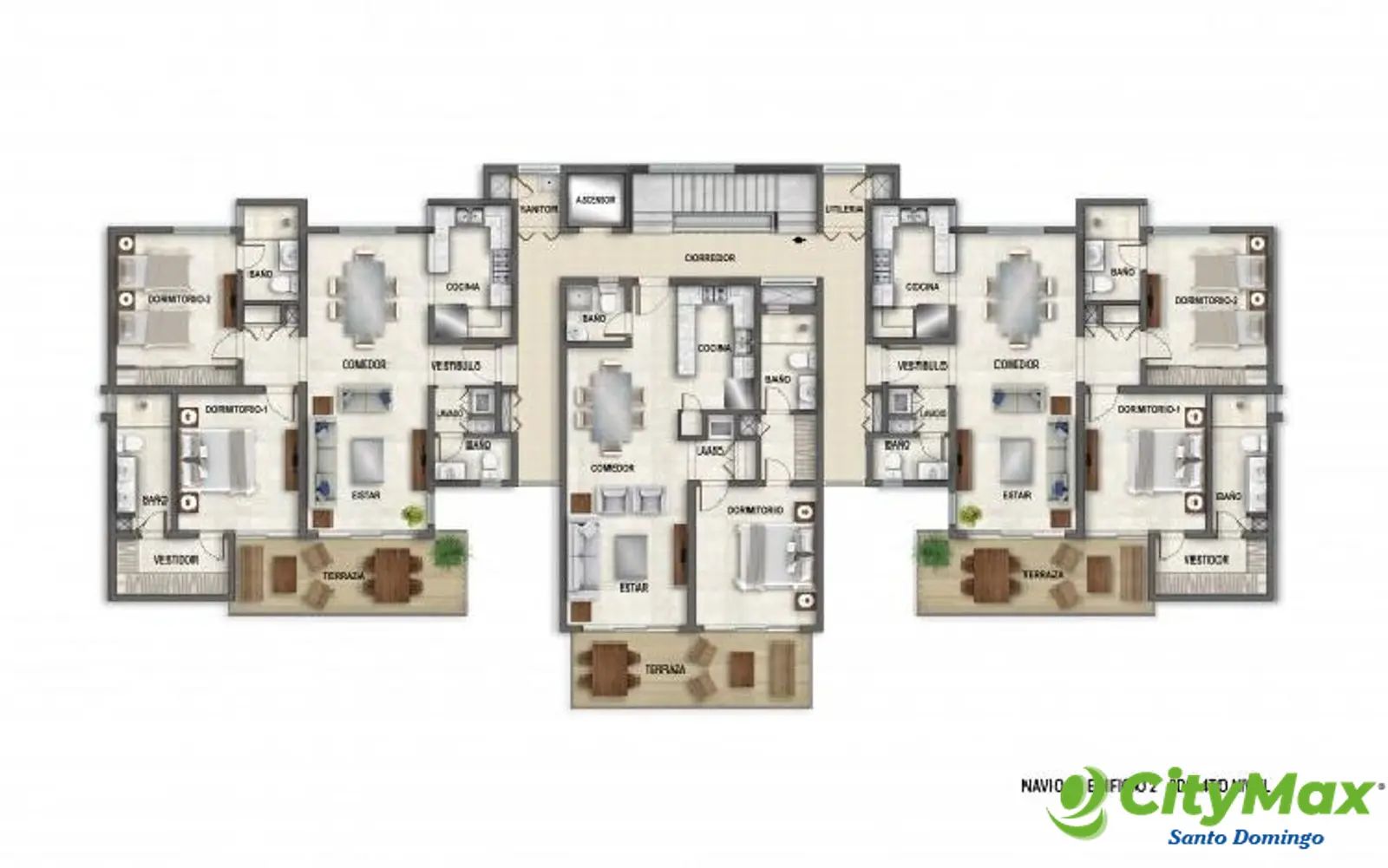 Nuevo Estrenar Los Corales Bávaro Apto 2 Hab. en Venta - foto 1