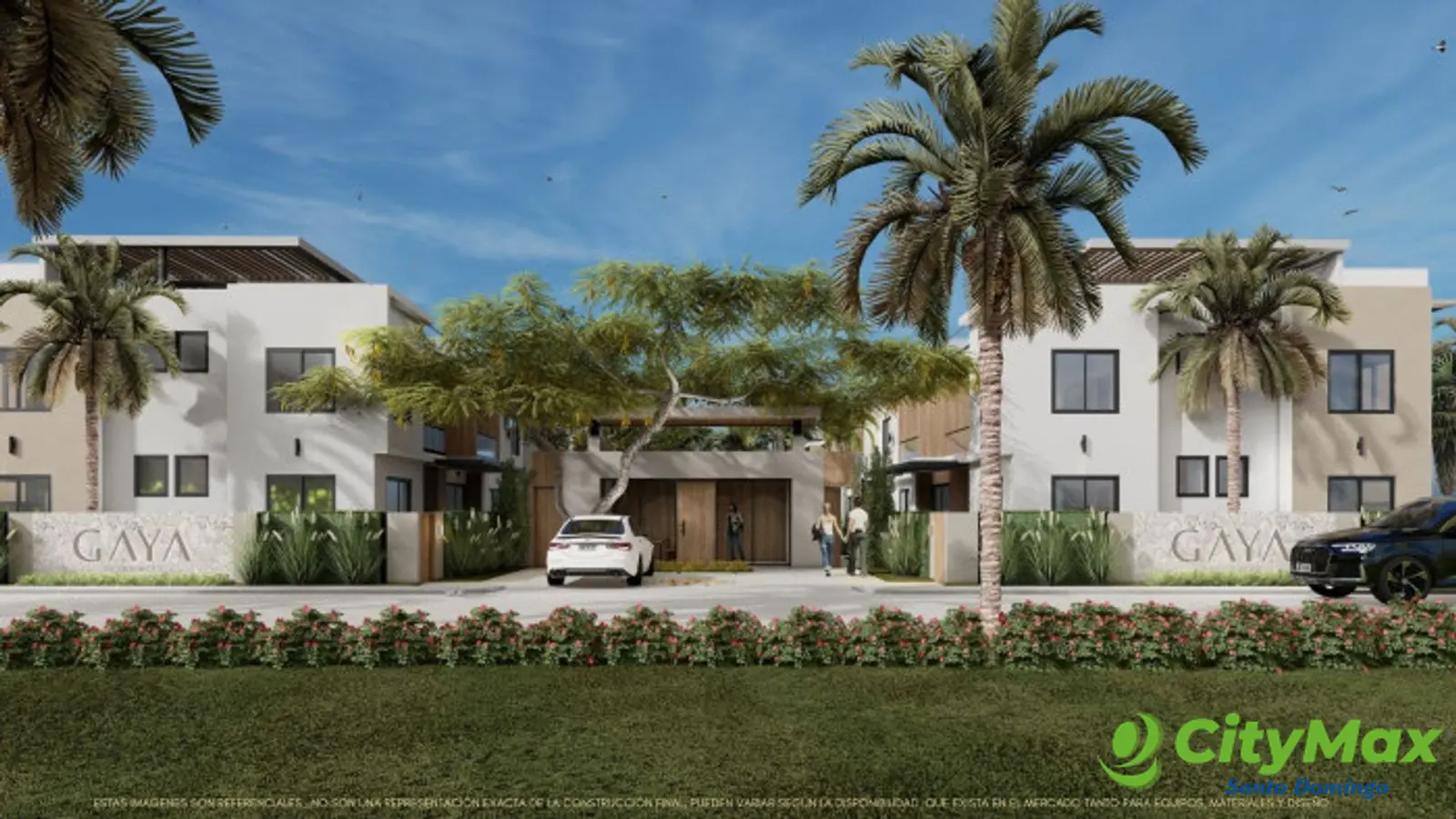 Apartamento En Venta de 2 Hab.  En Bávaro Punta Cana. - Fachada del Proyecto