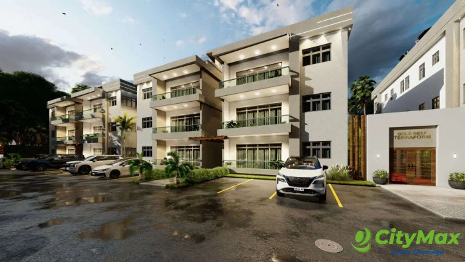 Apartamento en Venta de 2 Habitaciones, en Punta Cana. - Fachada