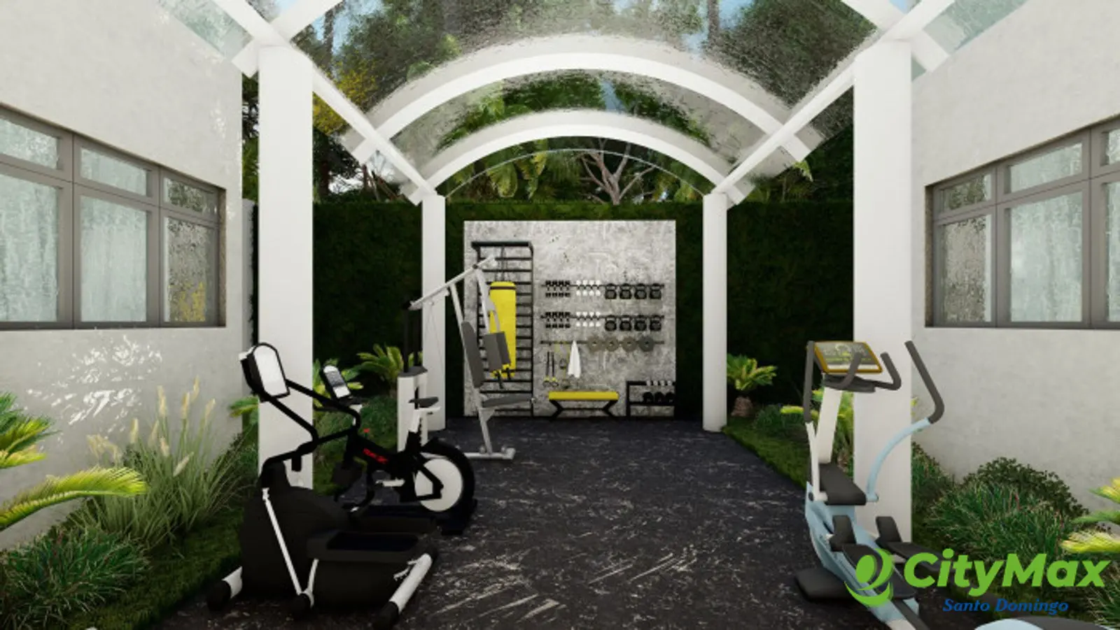 Apartamento en Venta de 2 Habitaciones, en Punta Cana. - Gym