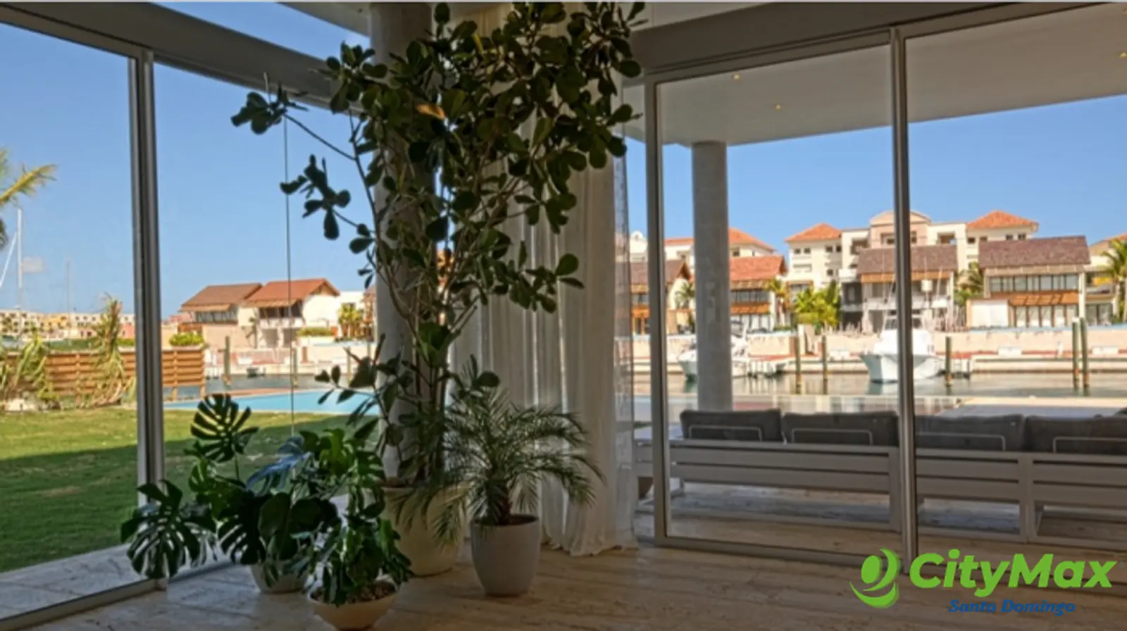 Villa en venta con vista al mar y la Marina de Cap Cana - foto 7