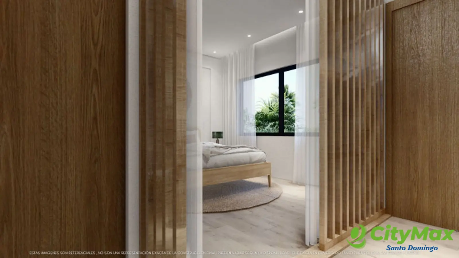 Apartamento En Venta de 2 Hab.  En Bávaro Punta Cana. - Habitación