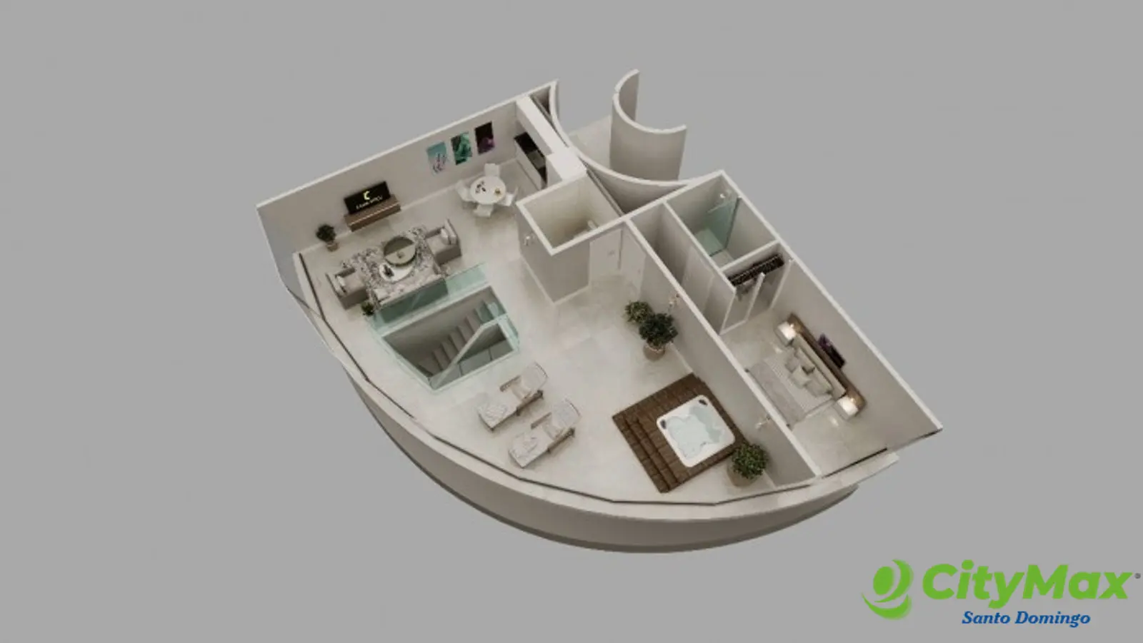 Apartamento de 2 Habitaciones en Cana Bay en Venta  - foto 11