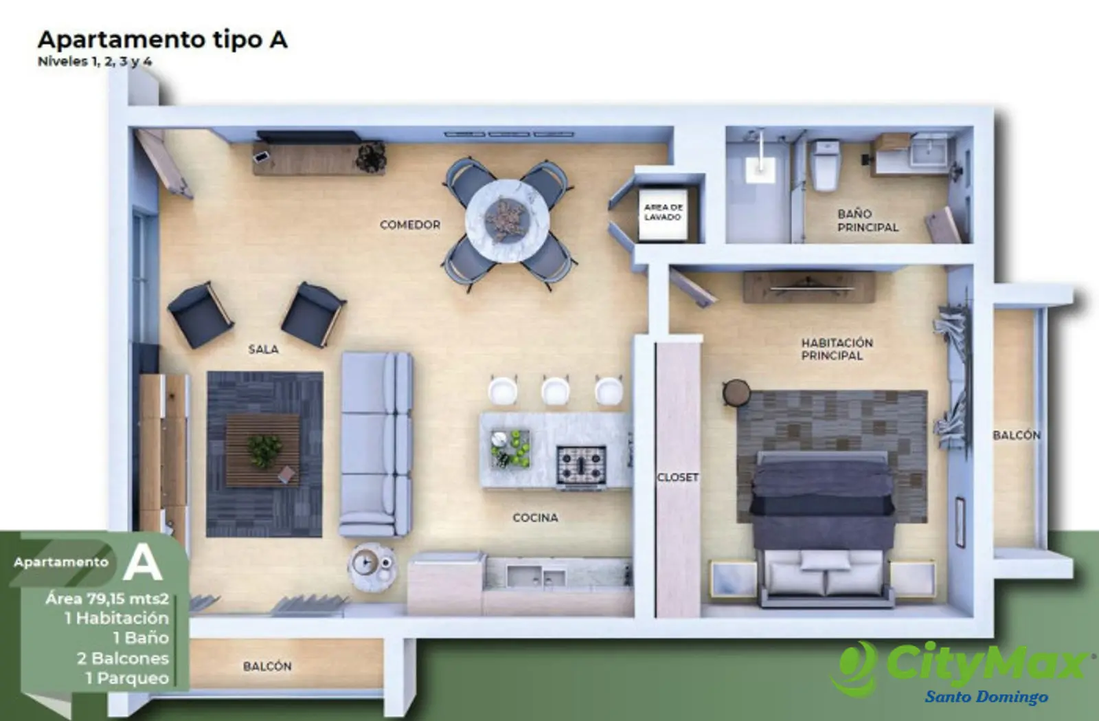 Apartamento en Venta en Ciudad las Canas Cap Cana - foto 13