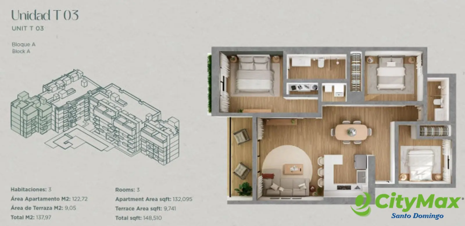 Apartamento de 3 habitaciones en Venta en Cana Bay - foto 6