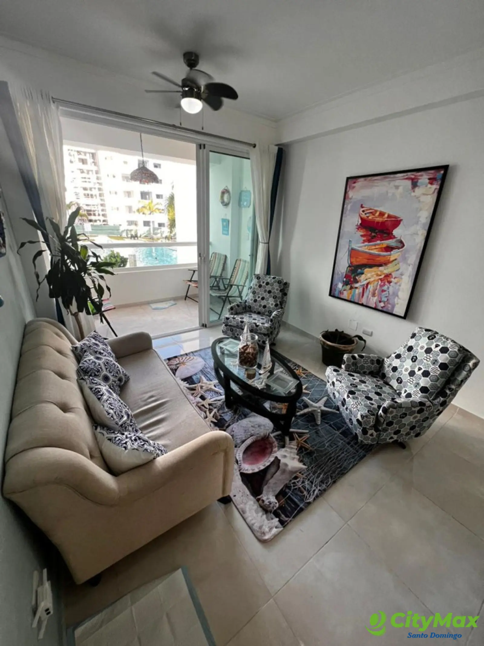 Apartamento amueblado en Juan Dolio de 2 habitaciones - foto 14