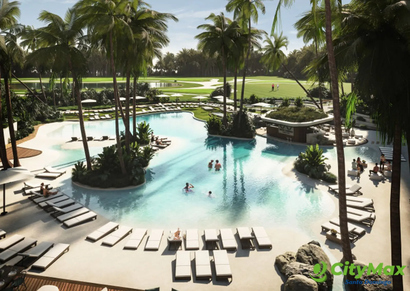 Apartamento en Cap Cana en Vena Vista al Campo de Golf - foto 7