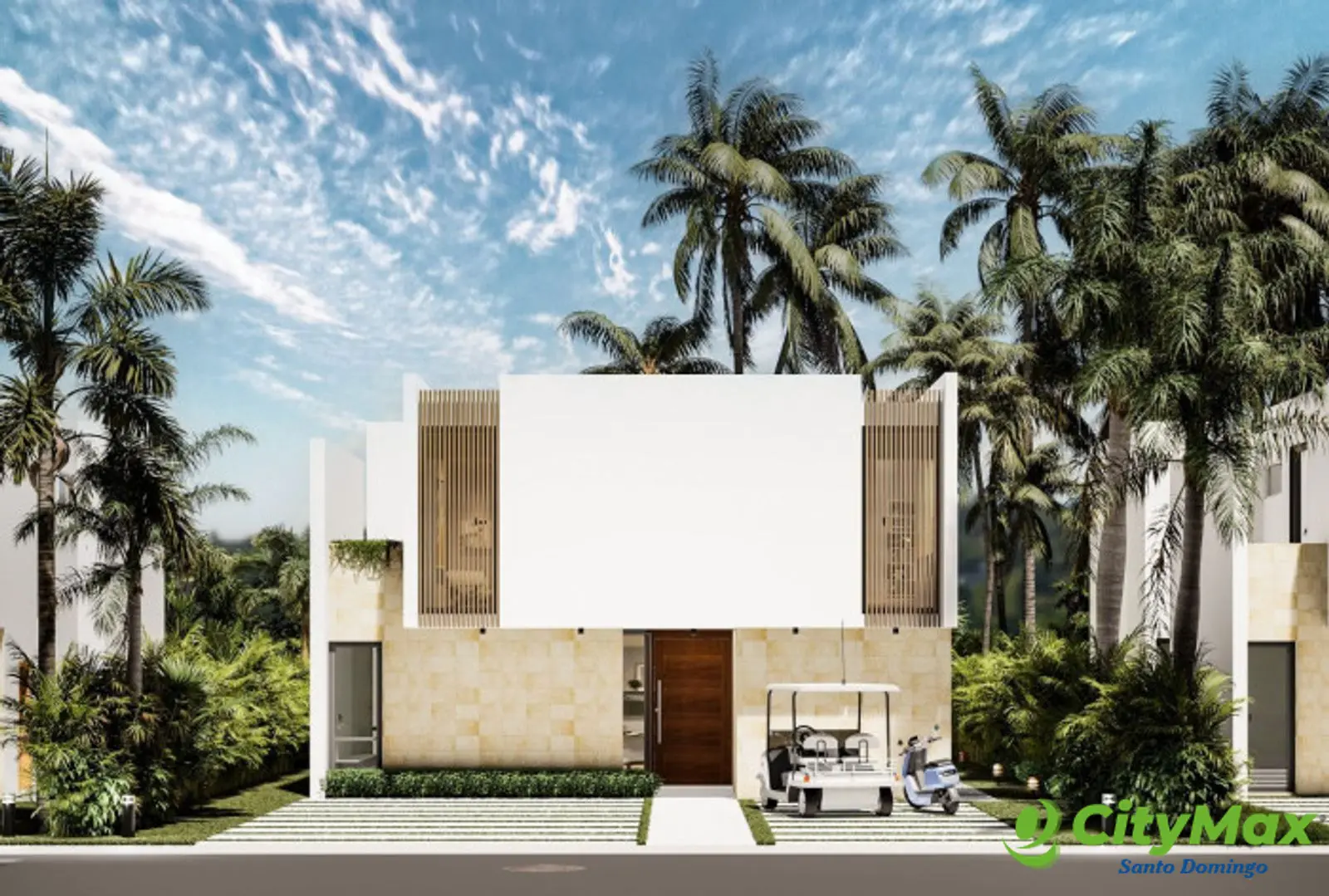 Villas De Lujo de 3 Habitaciones en Playa Nueva Romana - Fachada