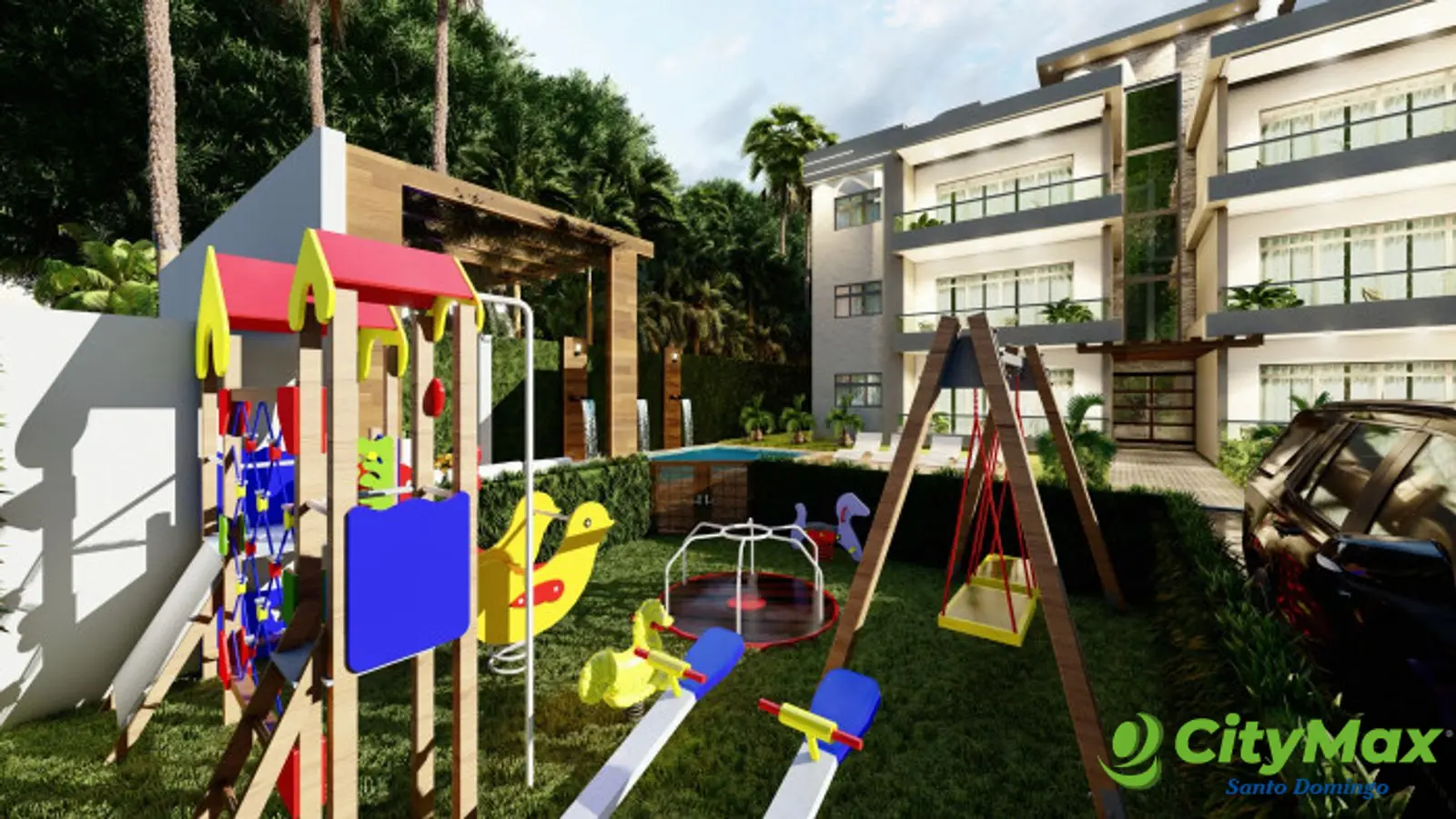 Apartamento en Venta de 2 Habitaciones, en Punta Cana. - Área de Juegos