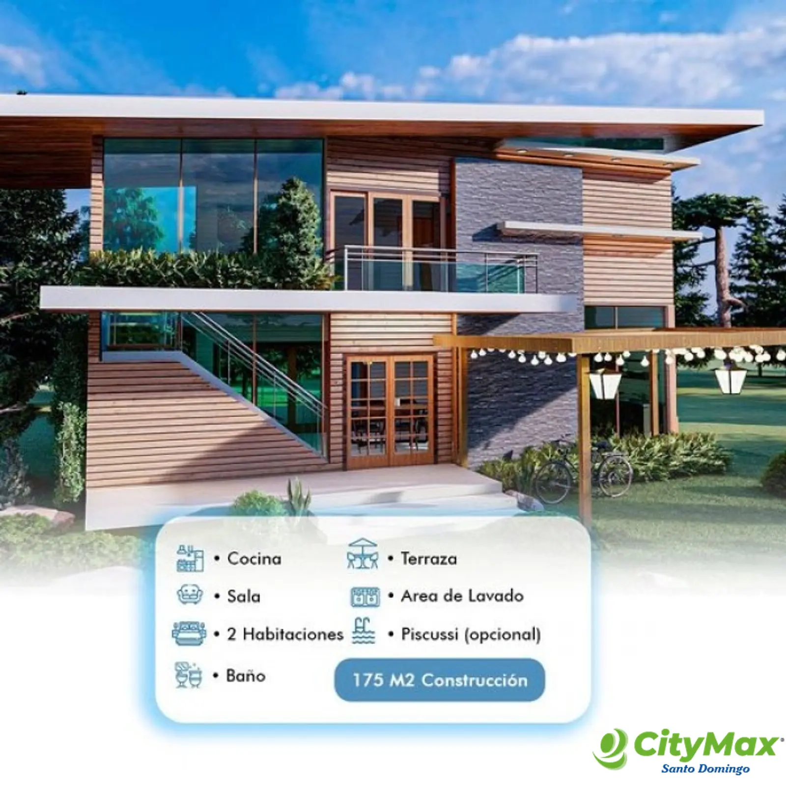 Villa en venta de 3 habitaciones en Jarabacoa  - foto 2