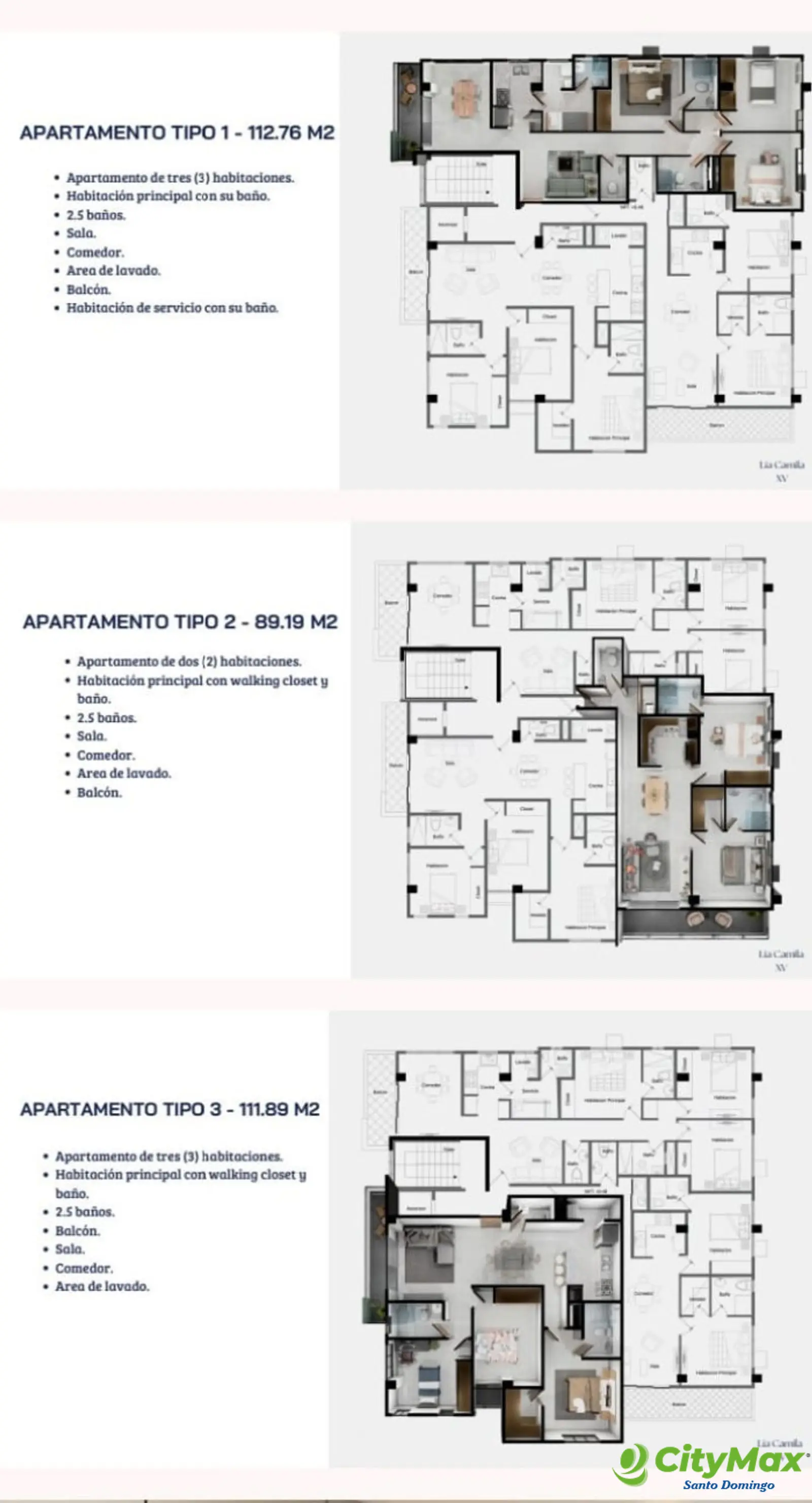  Apartamento en construcción 2 y 3 habitacione en Átala - foto 7