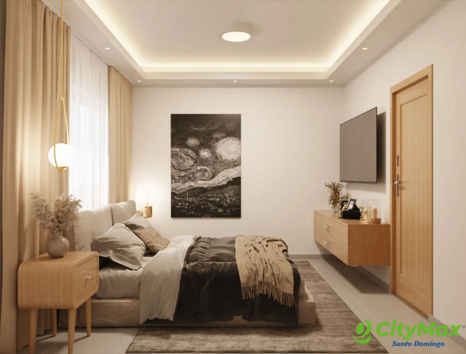 Apartamento en Venta de 2 Habitaciones, en Punta Cana. - Habitación