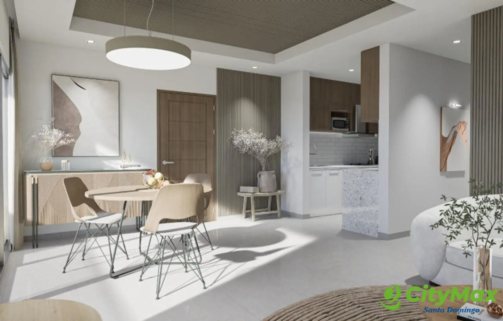 En Venta apartamento Turistico en Playa Nueva Romana - Comedor