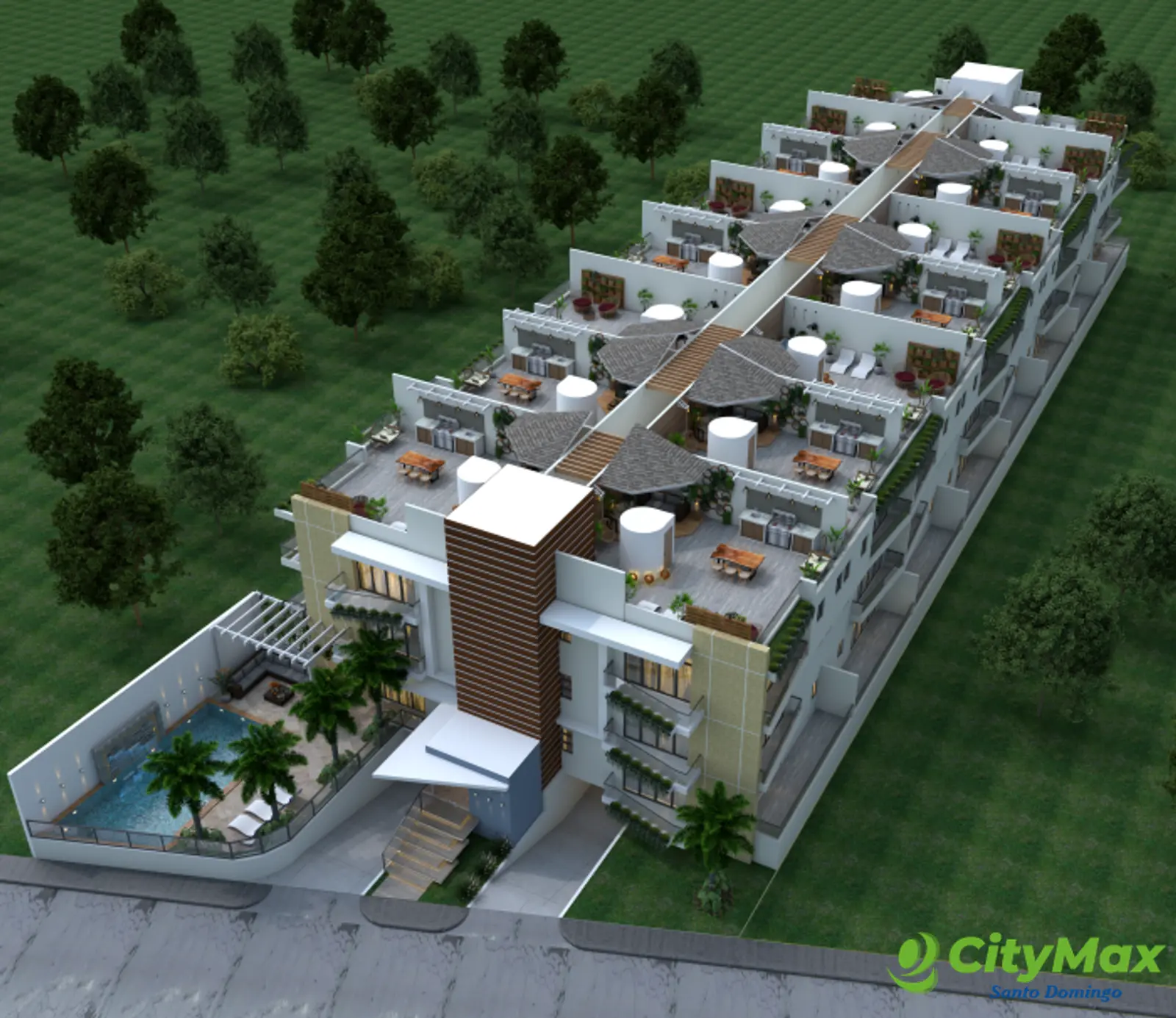 Apartamento en Venta en Villas bávaro Punta Cana - Vista Aérea
