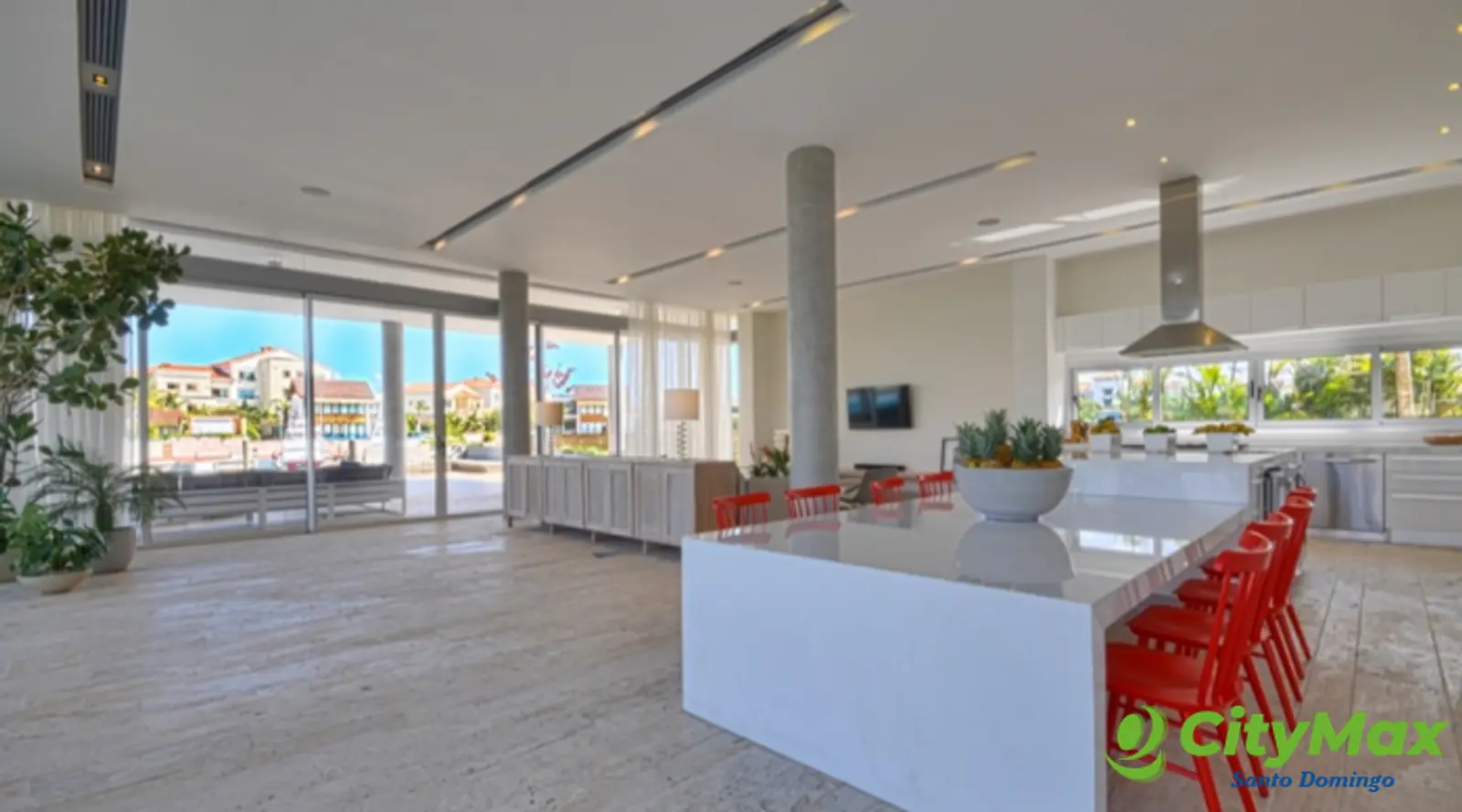 Villa en venta con vista al mar y la Marina de Cap Cana - foto 12