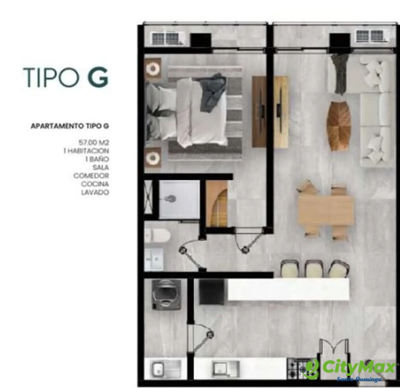 En venta apartamento en piso alto en la Zona Universita - foto 2