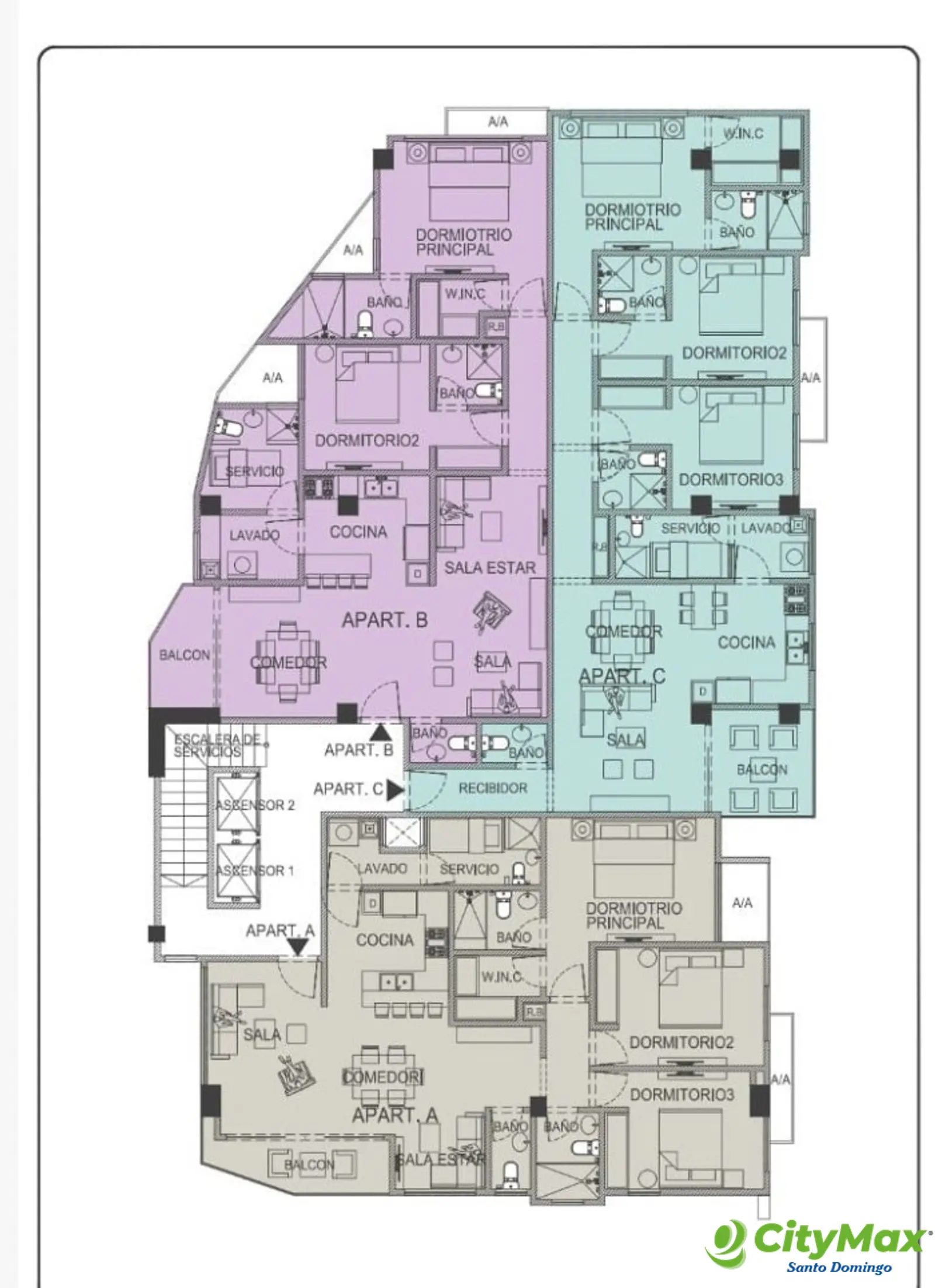 Apartamento en Venta en Mirador Norte Santo Domingo - foto 5