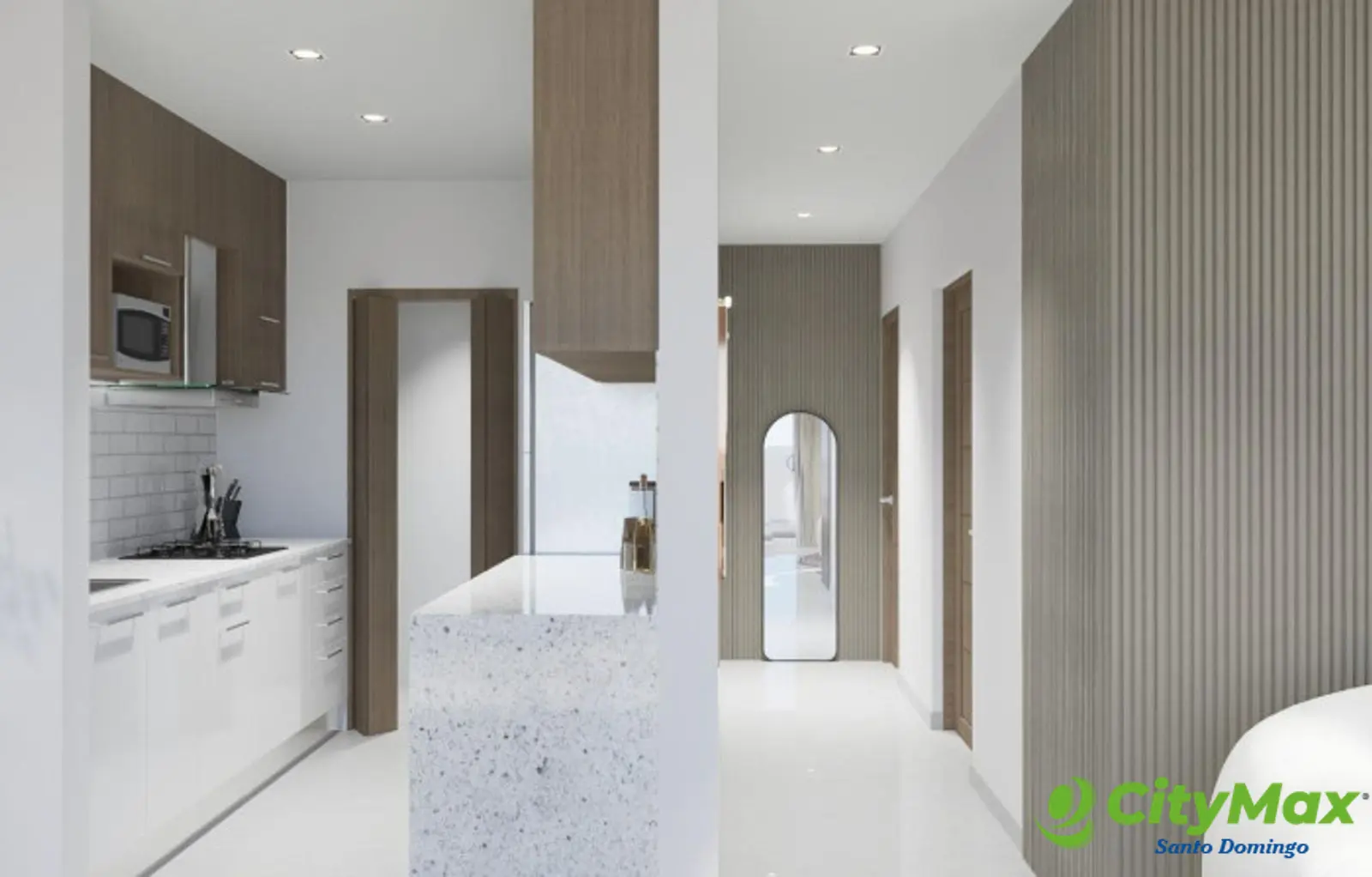 En Venta apartamento Turistico en Playa Nueva Romana - Cocina