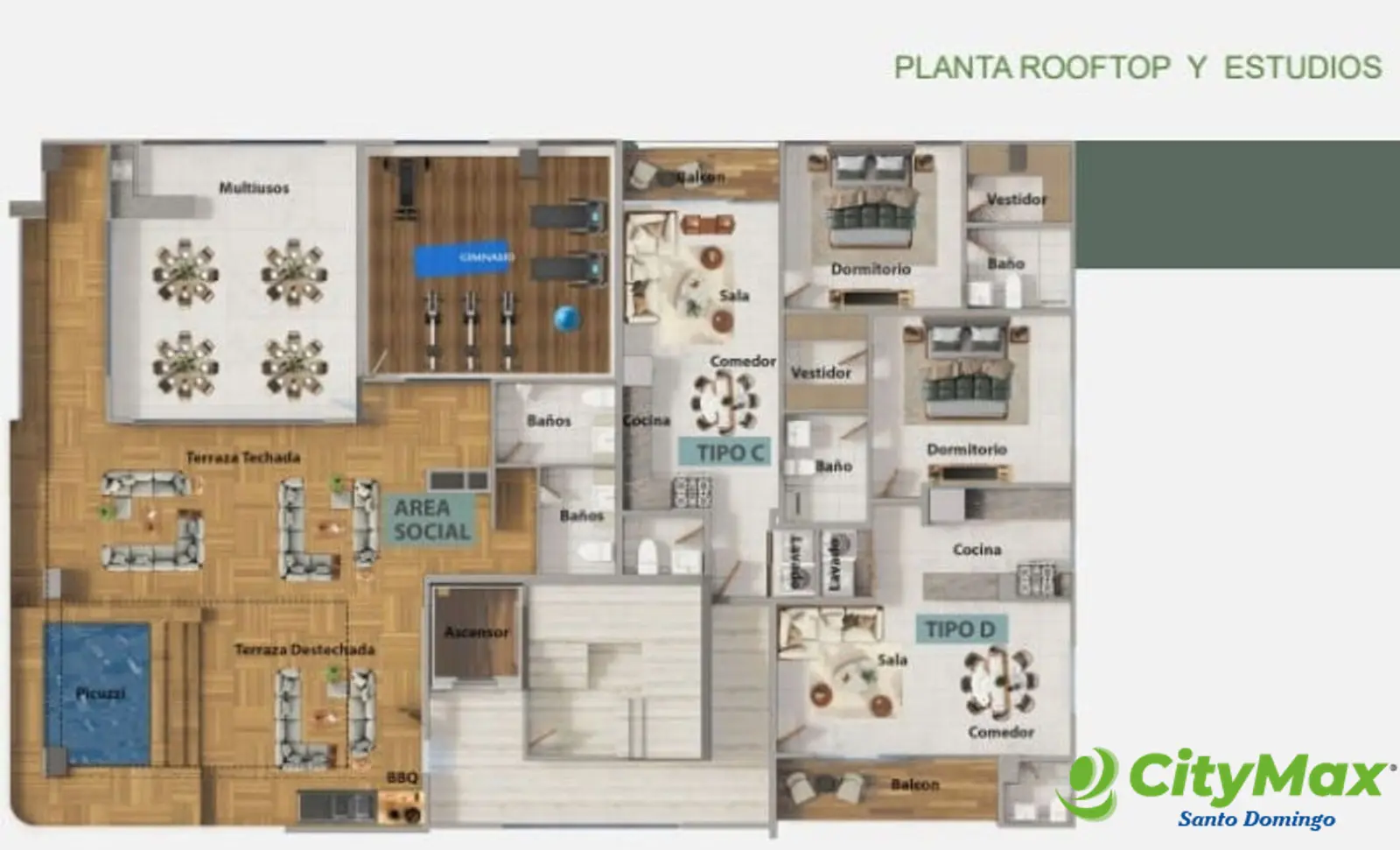 Apartamento de 3 habitaciones en Venta en mirador Norte - foto 11