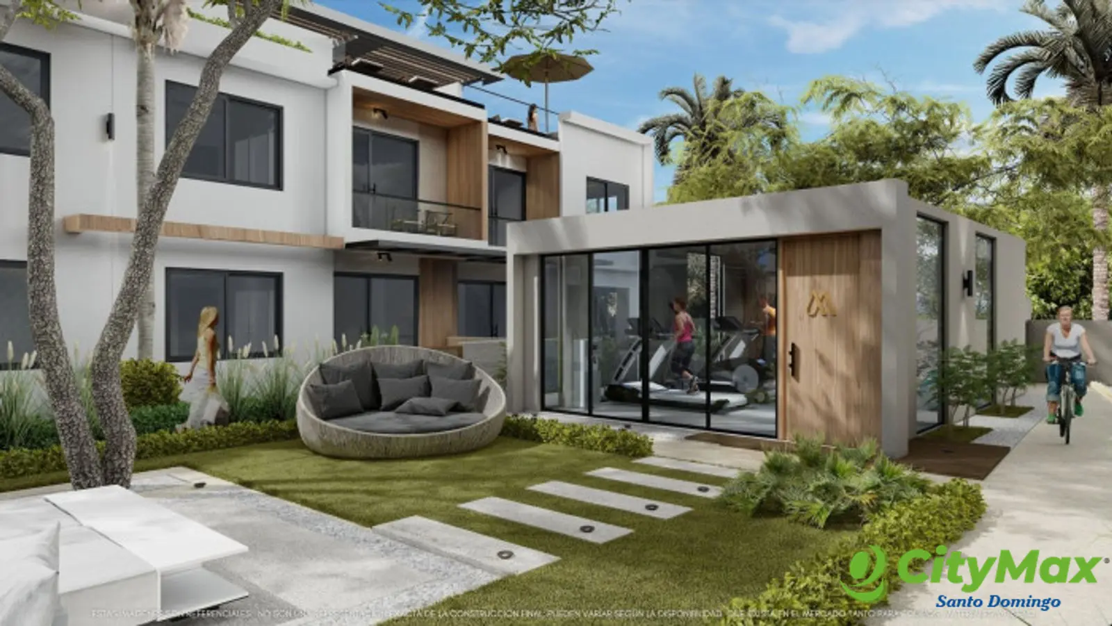 Apartamento En Venta de 2 Hab.  En Bávaro Punta Cana. - Area Gym