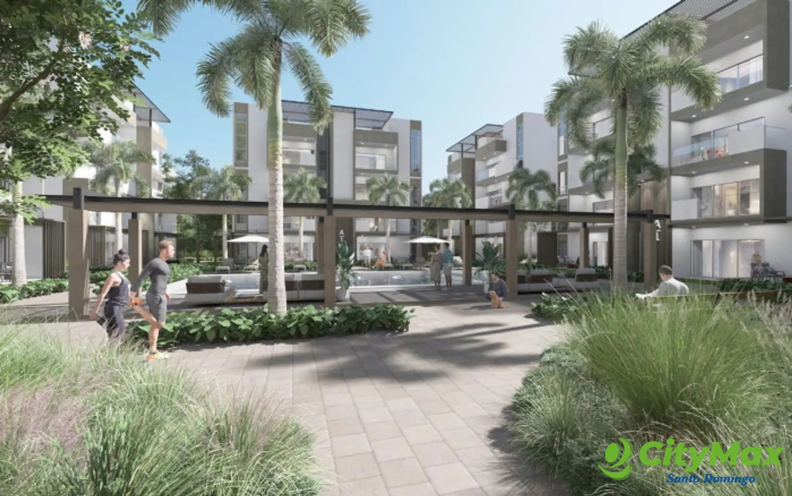 En Venta apartamento Turistico en Playa Nueva Romana - Área Arbolada