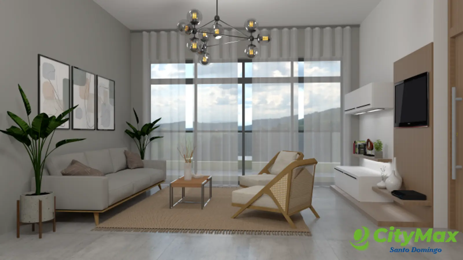 Apartamento en Venta en Villas Bávaro Punta Cana - Sala