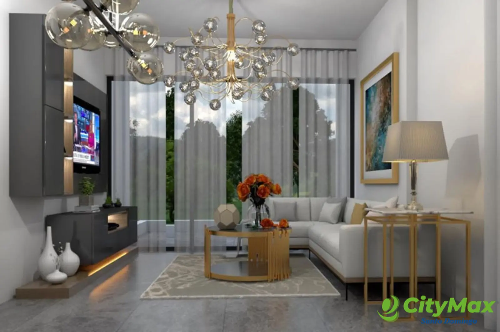 Apartamento en Venta en Villas bávaro Punta Cana - Sala