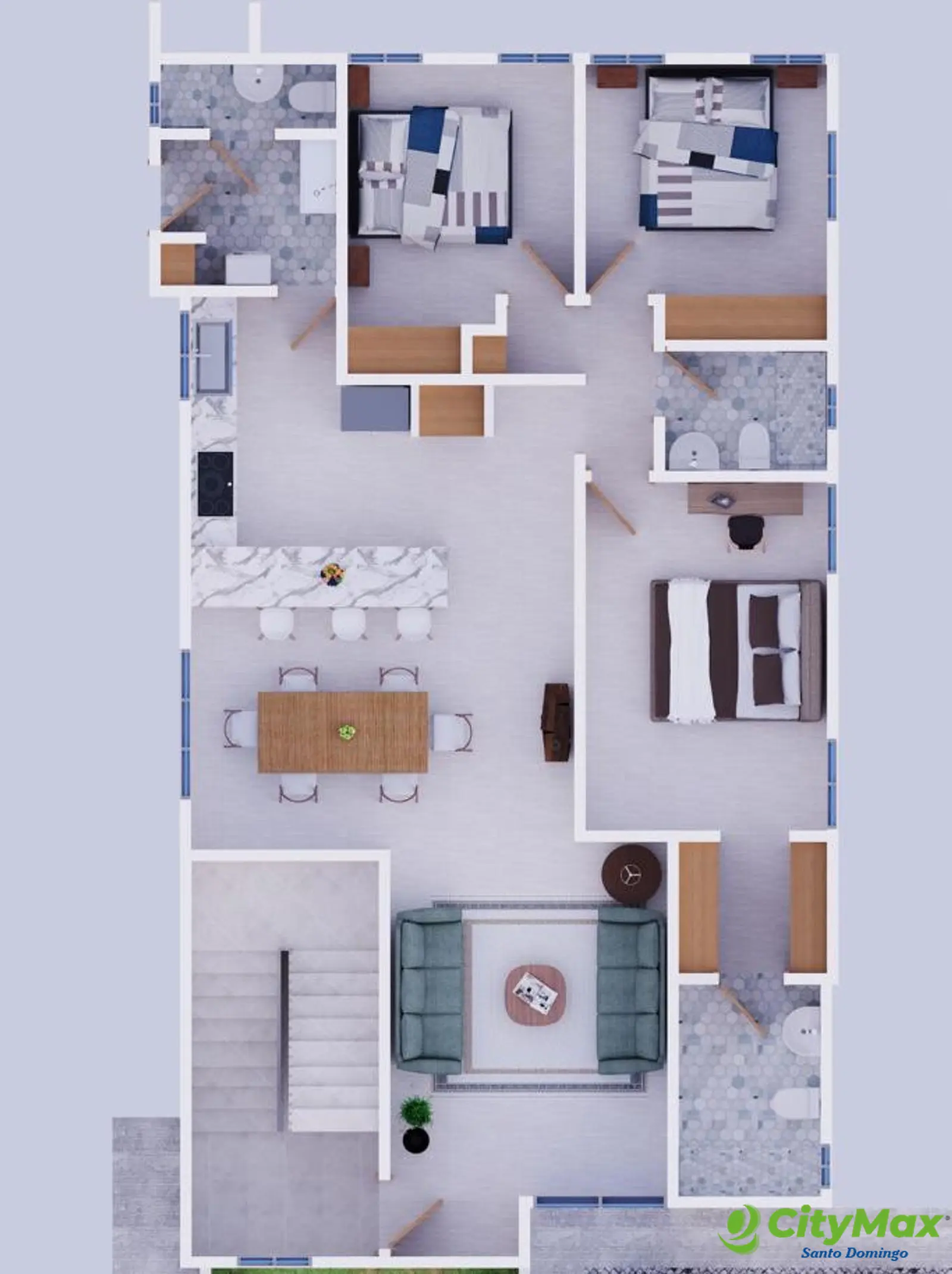 Apartamento de 3 hab en Prado oriental - foto 2
