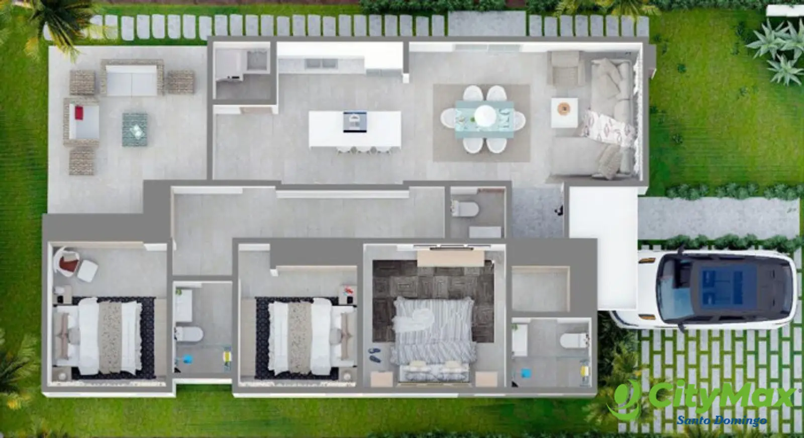 Villa en Venta cerca de Downtown en Punta Cana - foto 5