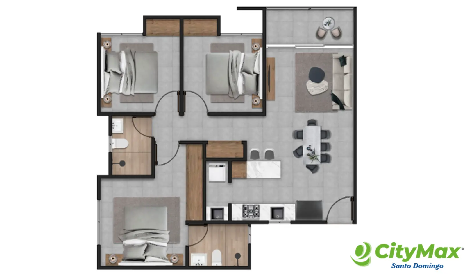Apartamento de 3 Habitaciones en Venta, Ave. Ecológica - foto 7