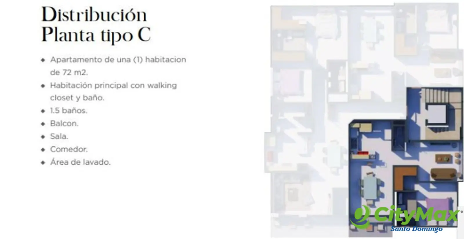 Apartamento en Venta de 1 Habitación Jardines del Sur - foto 4