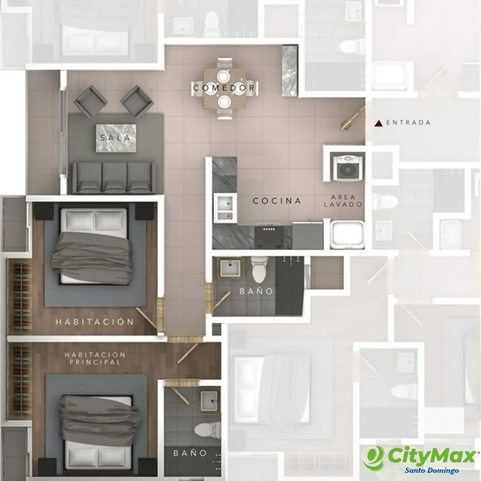 Vendo Apartamento en Planos residencial punta cana - foto 2
