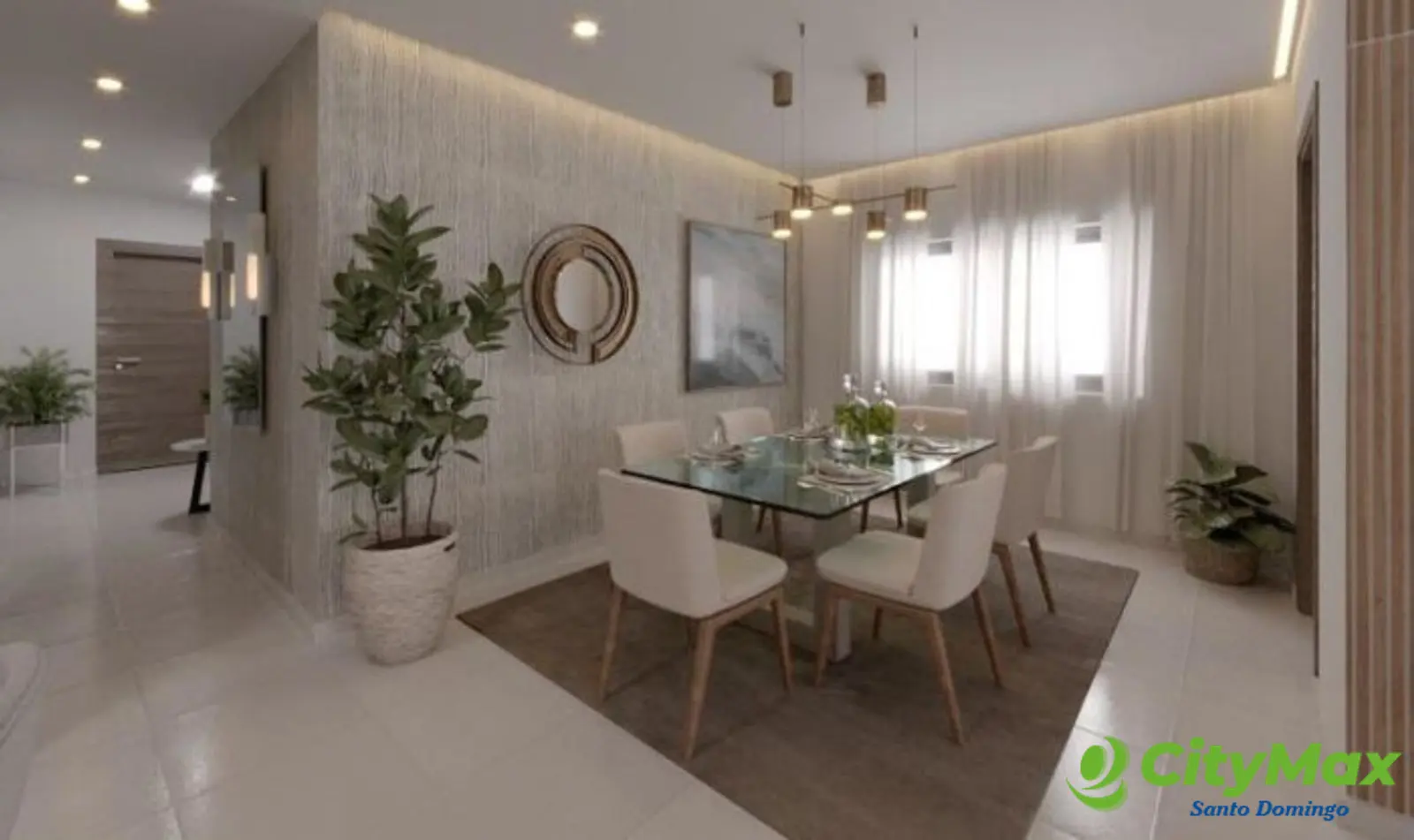 Apartamento en Venta 3 Habitaciones en San Isidro. - Comedor