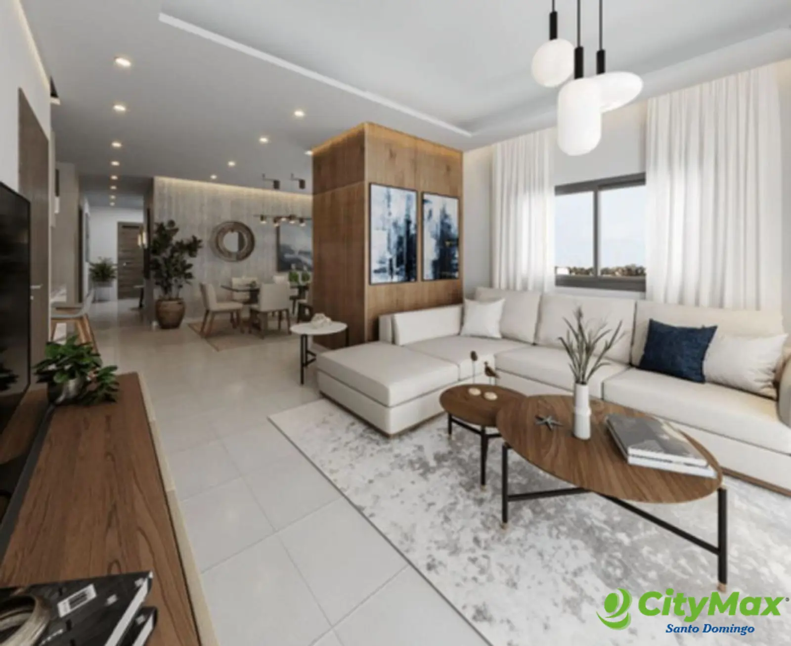Apartamento en Venta 3 Habitaciones en San Isidro. - Sala