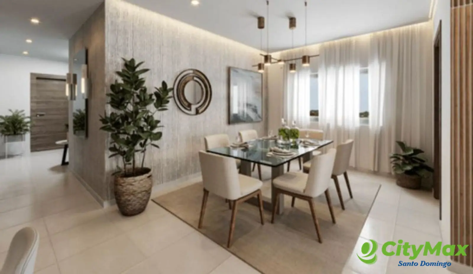 Apartamento en Venta 3 Habitaciones en San Isidro. - Comedor