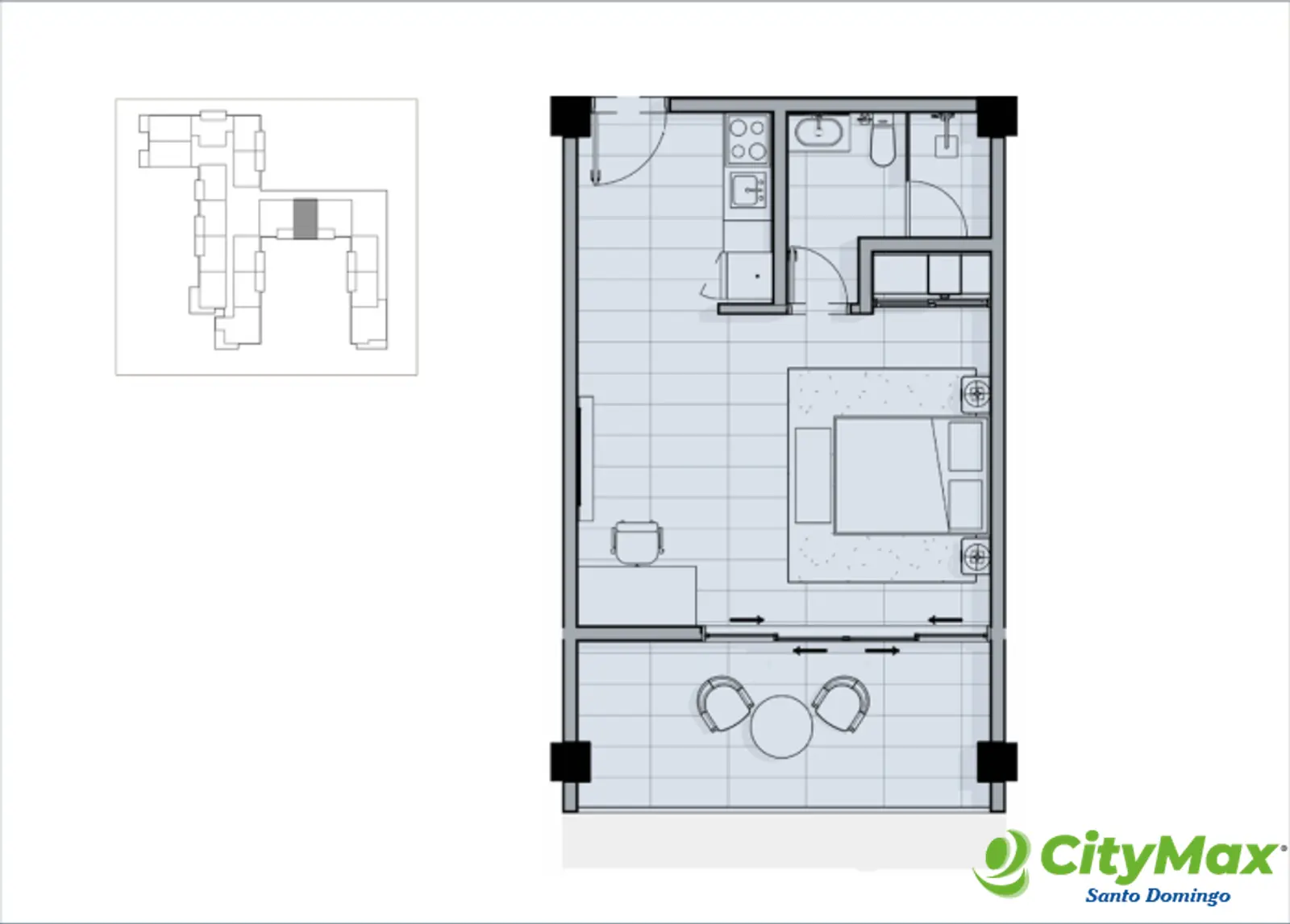 Se vende apartamento de 1 habitación en Cap Cana  - foto 5