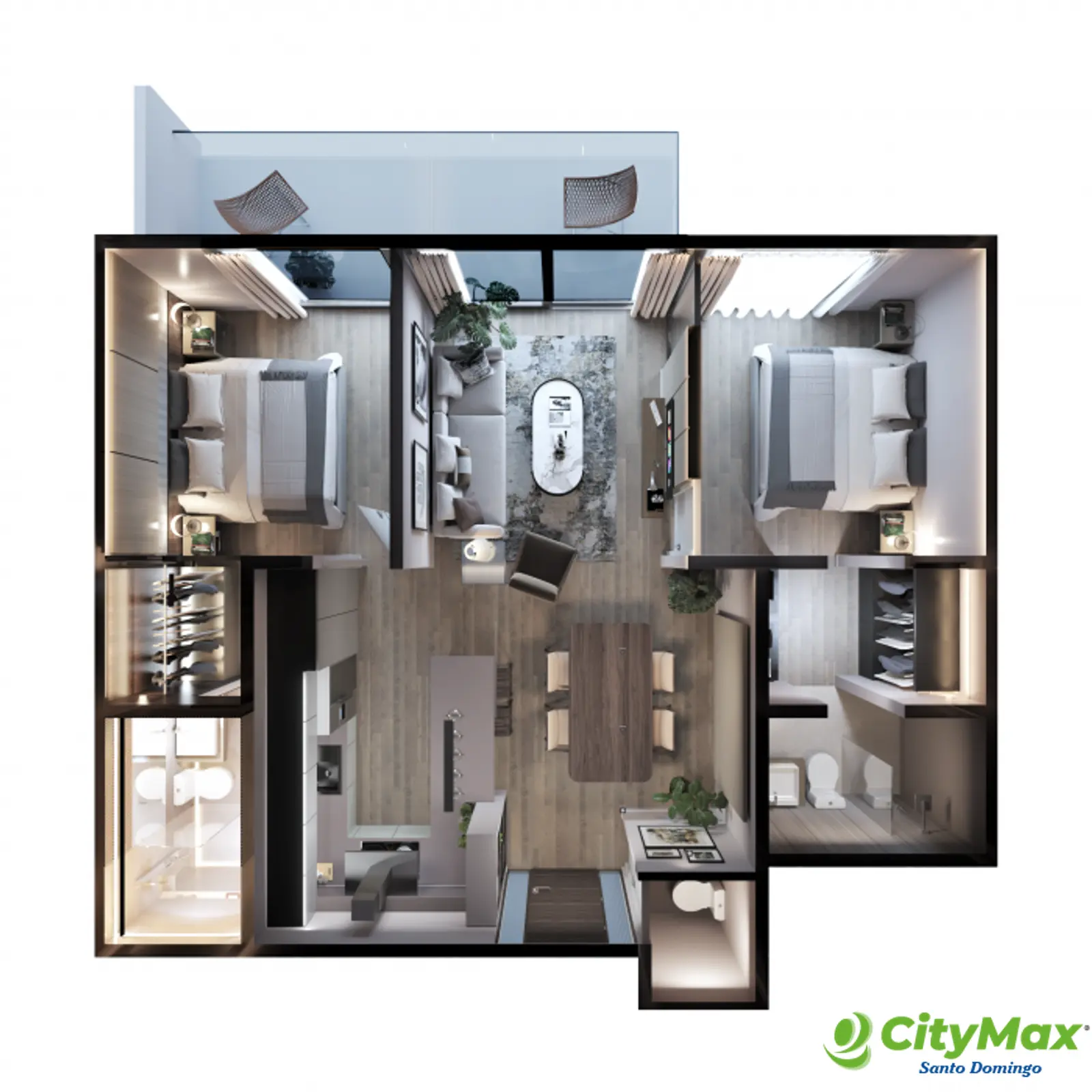 Apartamento en venta frente al Lago en Vista Cana - foto 10