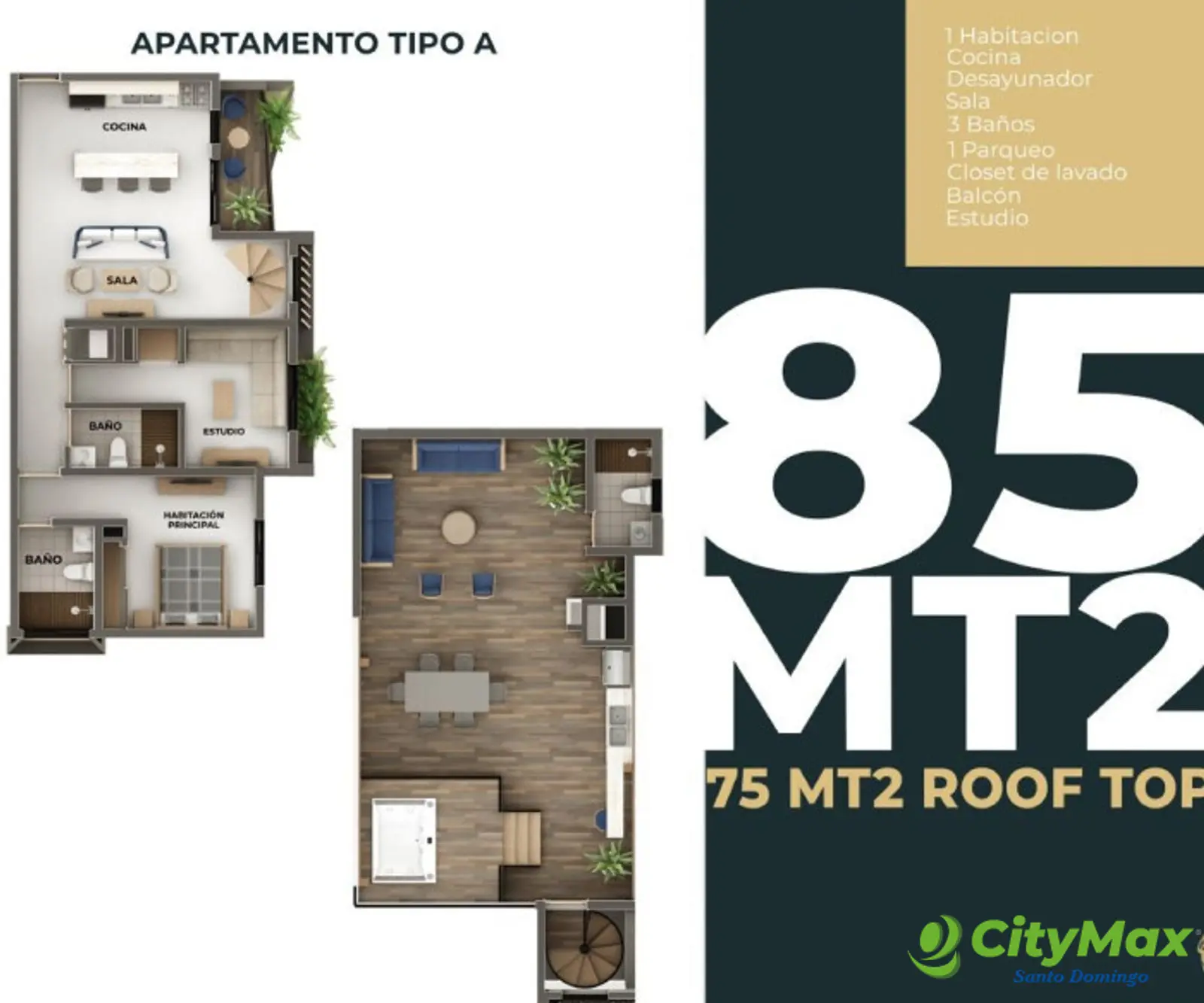 Apartamento con Terraza Privada en Venta Punta Cana - foto 11