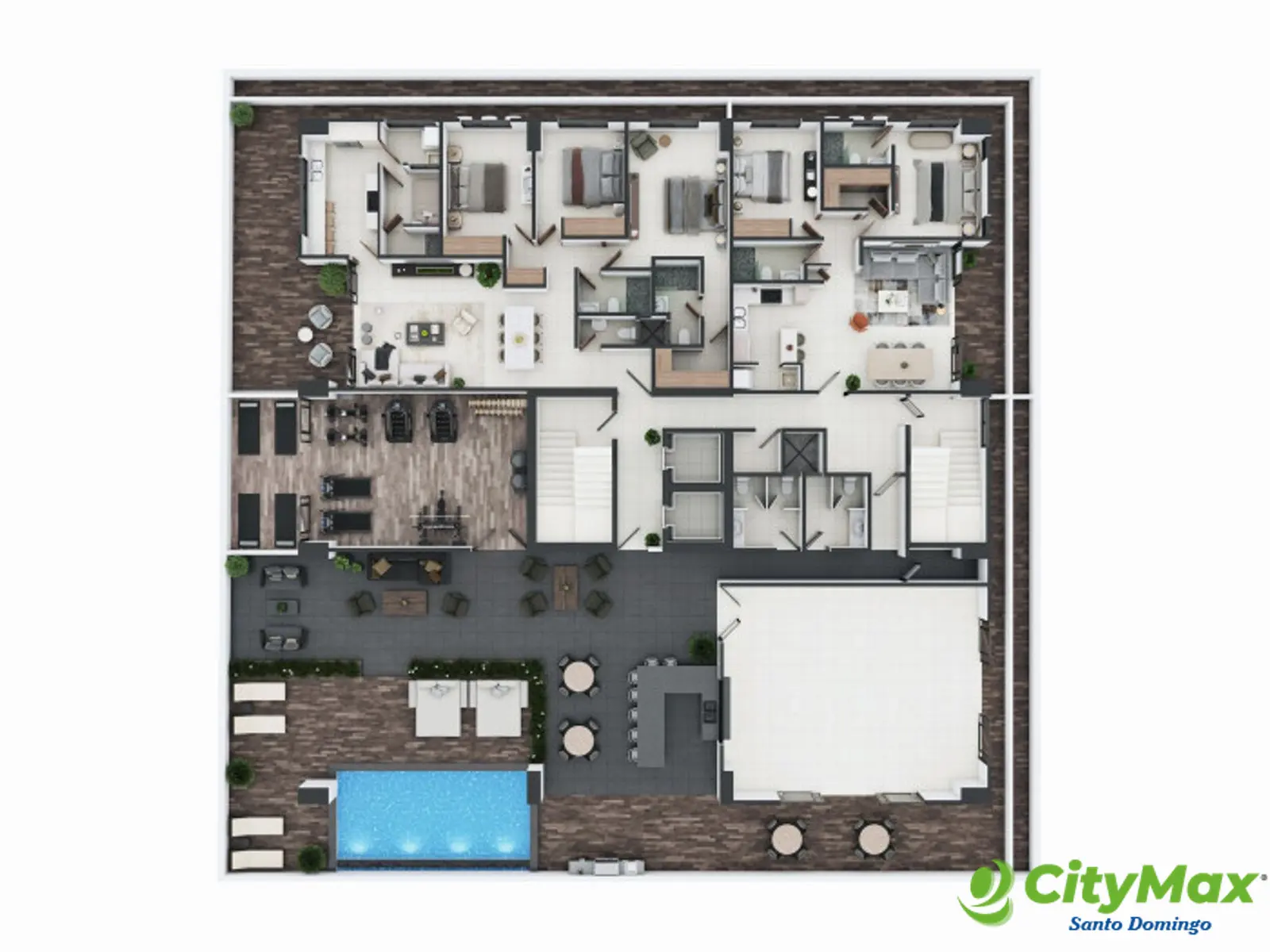 Apartamento en Venta con Terraza Privada en Alma Rosa I - foto 7